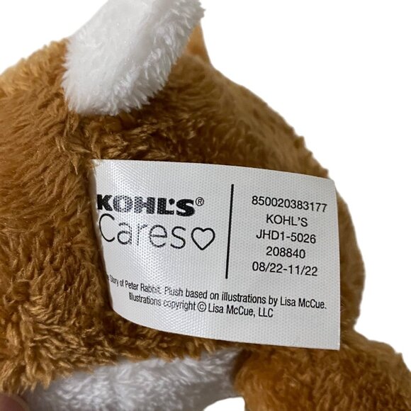 Kohl's Cares Peter Rabbit Bundle Plush and Book Beatrix Potter Easter Spring - Picture 4 of 4